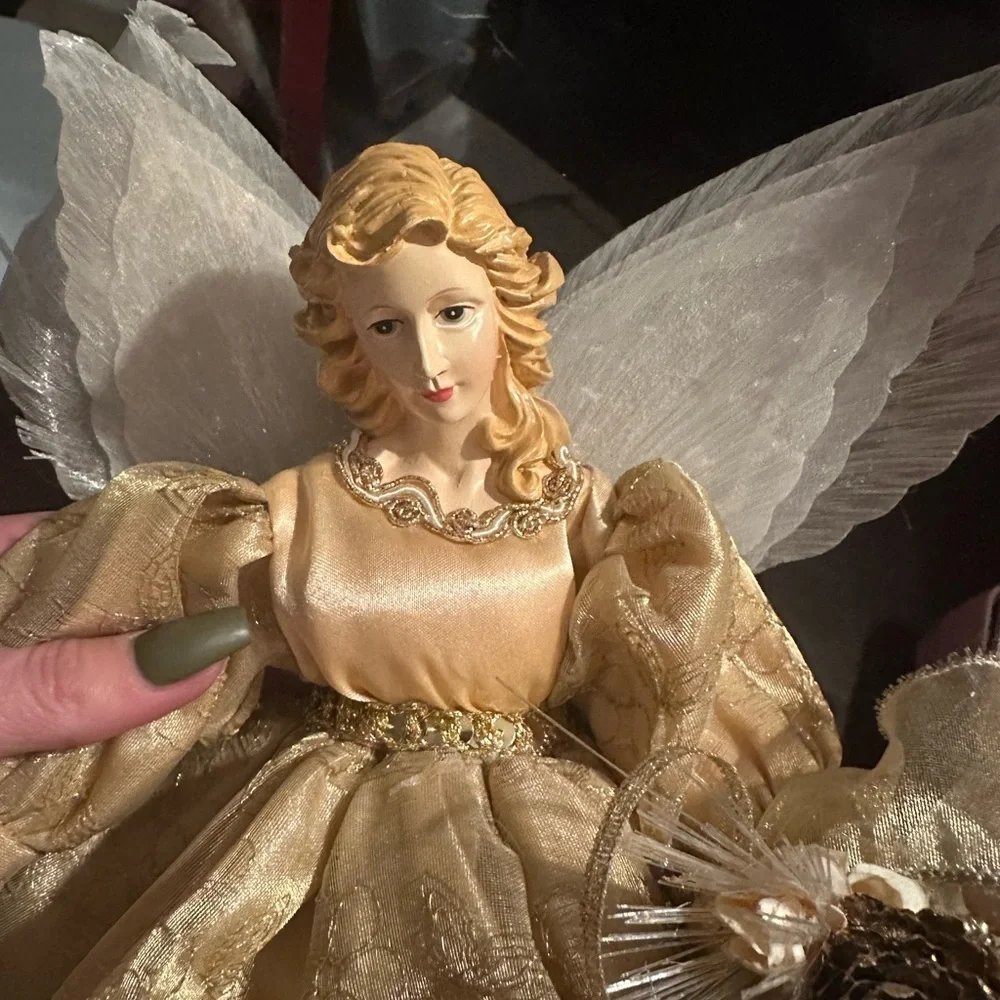 Vintage tree angel